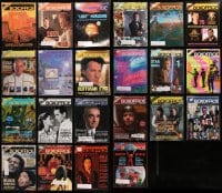 2y228 LOT OF 22 1998-99 BOX OFFICE EXHIBITOR MAGAZINES 1998-1999 great movie images & articles!