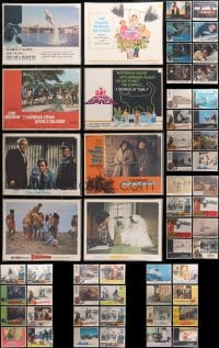 2y122 LOT OF 64 1970S BAGGED AND PRICED LOBBY CARDS 1970s incomplete sets from a variety of movies!