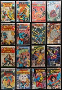 2y217 LOT OF 16 SUPERMAN COMIC BOOKS 1970s-1990s cool superhero adventures from D.C. Comics!