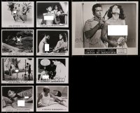 2y539 LOT OF 9 SPANISH/US SEXPLOITATION MOVIE 8X10 STILLS 1979 great images with lots of nudity!