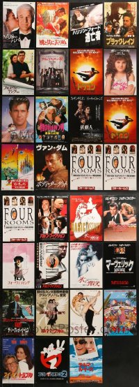 2y193 LOT OF 31 JAPANESE CHIRASHI POSTERS 1990s great images from a variety of different movies!