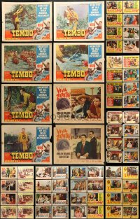 2y101 LOT OF 94 LOBBY CARDS 1950s incomplete sets from a variety of different movies!