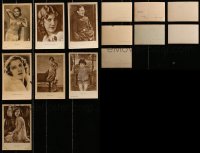 2y341 LOT OF 7 GERMAN ROSS POSTCARDS 1930s portraits of a variety of actors & actresses!