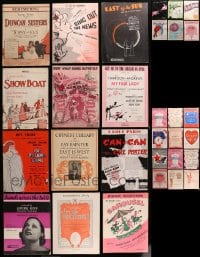 2y175 LOT OF 30 STAGE PLAY SHEET MUSIC 1910s-1930s a variety of different songs!