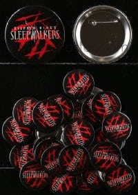 2y407 LOT OF 32 SLEEPWALKERS PIN-BACK BUTTONS 1992 Stephen King's horror movie!