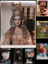 2y696 LOT OF 8 UNFOLDED COMMERCIAL POSTERS 1960s-2000s a variety of different movie images!