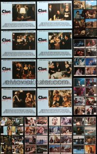2y091 LOT OF 105 LOBBY CARDS 1980s-1990s complete sets from a variety of movies!
