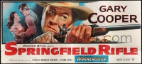2z083 SPRINGFIELD RIFLE 24sh 1952 cool close-up artwork of Gary Cooper with rifle!