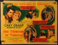2z011 HOWARDS OF VIRGINIA 1/2sh 1940 Cary Grant, Martha Scott in American Revolution, rare!