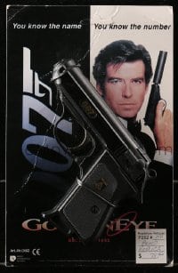 2z212 GOLDENEYE toy gun 1995 Pierce Brosnan as James Bond 007, great replica Walther PPK!