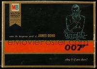 2z257 JAMES BOND 9x12 board game 1965 enter the dangerous world of 007, play it if you dare!