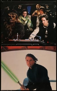 2z063 RETURN OF THE JEDI group of 11 color 16x20.25 stills 1983 Lucas classic, different scenes!