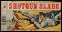 2z277 SHOTGUN SLADE board game 1960 great cover art of Scotty Brady aiming his rifle!