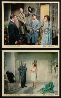 3a007 ADA 10 color 8x10 stills 1961 Susan Hayward, Dean Martin, Wilfrid Hyde-White
