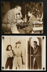 3a439 BRODERICK CRAWFORD 8 from 7.25x9.5 to 8x10 stills 1950s from a variety of roles!