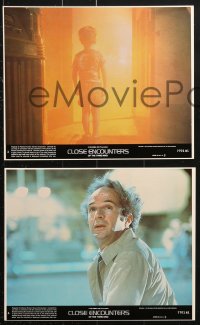 3a014 CLOSE ENCOUNTERS OF THE THIRD KIND 8 color 8x10 stills 1977 Spielberg, Dreyfuss, Truffaut!