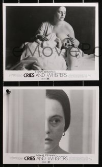 3a445 CRIES & WHISPERS 8 8x10 stills 1973 Ingmar Bergman, Ullmann & others!