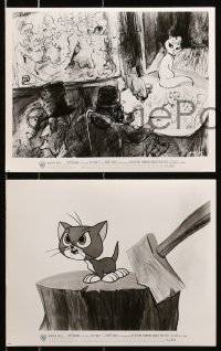 3a136 GAY PURR-EE 21 8x10 stills 1962 Judy Garland, Robert Goulet, Red Buttons, cartoon cats!