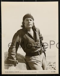 3a340 GREAT ADVENTURES OF CAPTAIN KIDD 10 8x10 stills 1953 King of Pirates, scourge of Seven Seas!