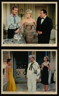 3a059 JACK WESTON 4 color 8x10 stills 1960s-1970s with Niven in Please Don't Eat the Daisies & more!