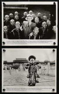 3a675 LAST EMPEROR 5 8x10 stills 1987 Bernardo Bertolucci epic, Peter O'Toole, Joan Chen, Lone!