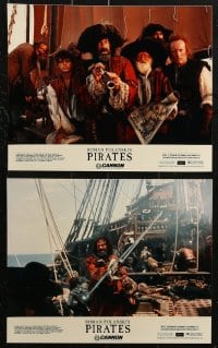 3a030 PIRATES 8 color 8x10 stills 1986 Walter Matthau, directed by Roman Polanski!