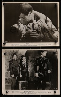 3a761 PIT & THE PENDULUM 4 8x10 stills 1961 Vincent Price, Barbara Steele, Roger Corman!