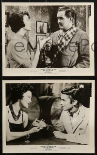 3a420 SUN ALSO RISES 9 8x10 stills 1957 great images of Tyrone Power & nurse Ava Gardner!