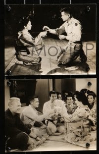 3a257 TEAHOUSE OF THE AUGUST MOON 13 from 7.25x9.5 to 8x10 stills 1956 Asian Marlon Brando, Ford & Kyo!