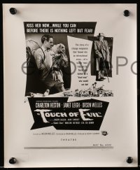 3a893 TOUCH OF EVIL 2 8x10 stills 1958 Charlton Heston, Janet Leigh, directed by Orson Welles!