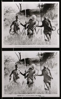 3a093 VISIT TO A CHIEF'S SON 33 8x10 stills 1974 Richard Mulligan, John Philip Hogdon, Africa!