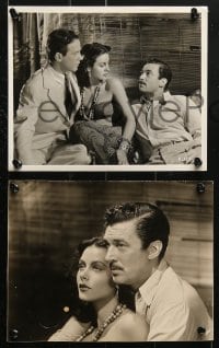 3a632 WALTER PIDGEON 6 8x10 stills 1940s-1950s with Hedy Lamarr, Garson, Newman and more!