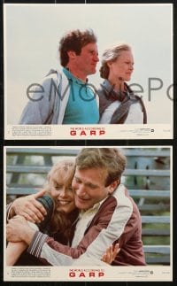 3a033 WORLD ACCORDING TO GARP 8 8x10 mini LCs 1982 Robin Williams, Mary Beth Hurt, Glenn Close