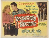 3b063 BLONDIE'S SECRET TC 1948 Penny Singleton, Arthur Lake as Dagwood, great image!