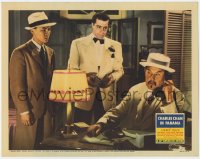3b382 CHARLIE CHAN IN PANAMA LC 1940 Jack LaRue between Asian Sidney Toler & Victor Sen Yung!