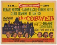 3b082 COBWEB TC 1955 Richard Widmark, Lauren Bacall, Charles Boyer, Gloria Grahame, Lillian Gish