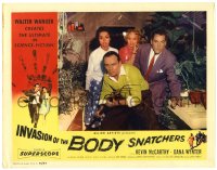 3b481 INVASION OF THE BODY SNATCHERS LC 1956 Kevin McCarthy, Dana Wynter & others in greenhouse!