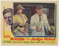 3b483 JUDGE PRIEST LC 1934 John Ford, Will Rogers at his best, from a story by Irvin S. Cobb!