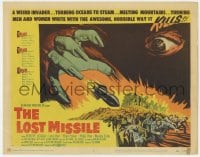 3b210 LOST MISSILE TC 1958 a weird invader came from outer Hell turning men & women!