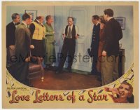 3b500 LOVE LETTERS OF A STAR LC 1936 Hobart Cavanaugh holds two guns on people in ship's cabin!