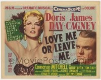 3b212 LOVE ME OR LEAVE ME TC 1955 sexy Doris Day as famed Ruth Etting, James Cagney, classic!