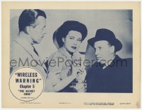3b569 SECRET CODE chapter 5 LC R1953 Anne Nagel w/ Rudolph Anders & Gregory Gaye, Wireless Warning!