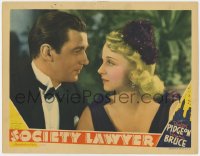3b576 SOCIETY LAWYER LC 1939 Walter Pidgeon likes that Virginia Bruce interferes w/ his sleuthing!