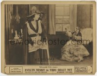 3b598 THOU SHALT NOT LC 1919 wife of real life killer Evelyn Nesbit is fallen woman who town rejects