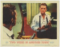 3b611 TWO WEEKS IN ANOTHER TOWN LC #2 1962 washed up Kirk Douglas finds Oscar is no help to him!