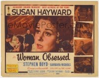 3b336 WOMAN OBSESSED TC 1959 Best Actress Academy Award Winner Susan Hayward, Stephen Boyd