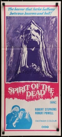 3c232 ASPHYX Aust daybill 1972 Robert Stephens, wild English sci-fi horror!