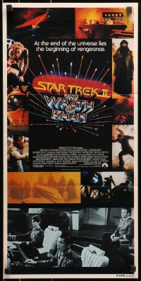 3c505 STAR TREK II Aust daybill 1982 The Wrath of Khan, Leonard Nimoy, William Shatner
