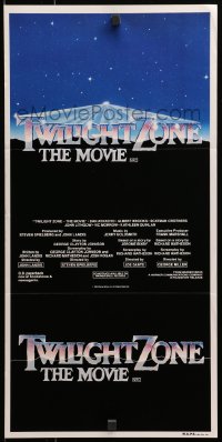 3c544 TWILIGHT ZONE Aust daybill 1983 George Miller, Steven Spielberg, Joe Dante, Rod Serling