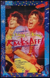 3c605 LET'S SPEND THE NIGHT TOGETHER German 33x47 1983 c/u of Mick Jagger of The Rolling Stones!